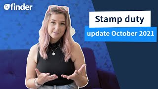 Stamp duty update 1 October 2021