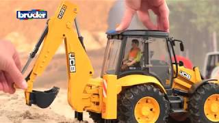 Bruder 02454 - Retroescavadeira JCB 5CX eco