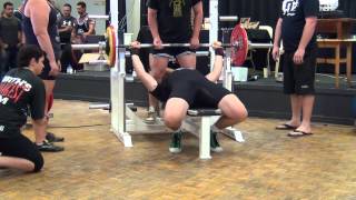 Shanks Bench Atempt 1 - 112.5kg@109kg