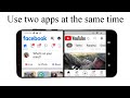 How to use two apps at the same time