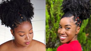 BEAUTIFUL PUFF HAIRSTYLES FOR NATURALS