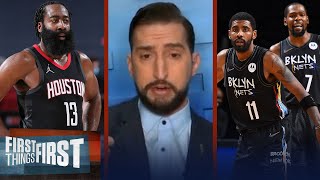 Rockets trade Harden to Nets — Nick talks winners & losers of 4-team deal | NBA | FIRST THINGS FIRST
