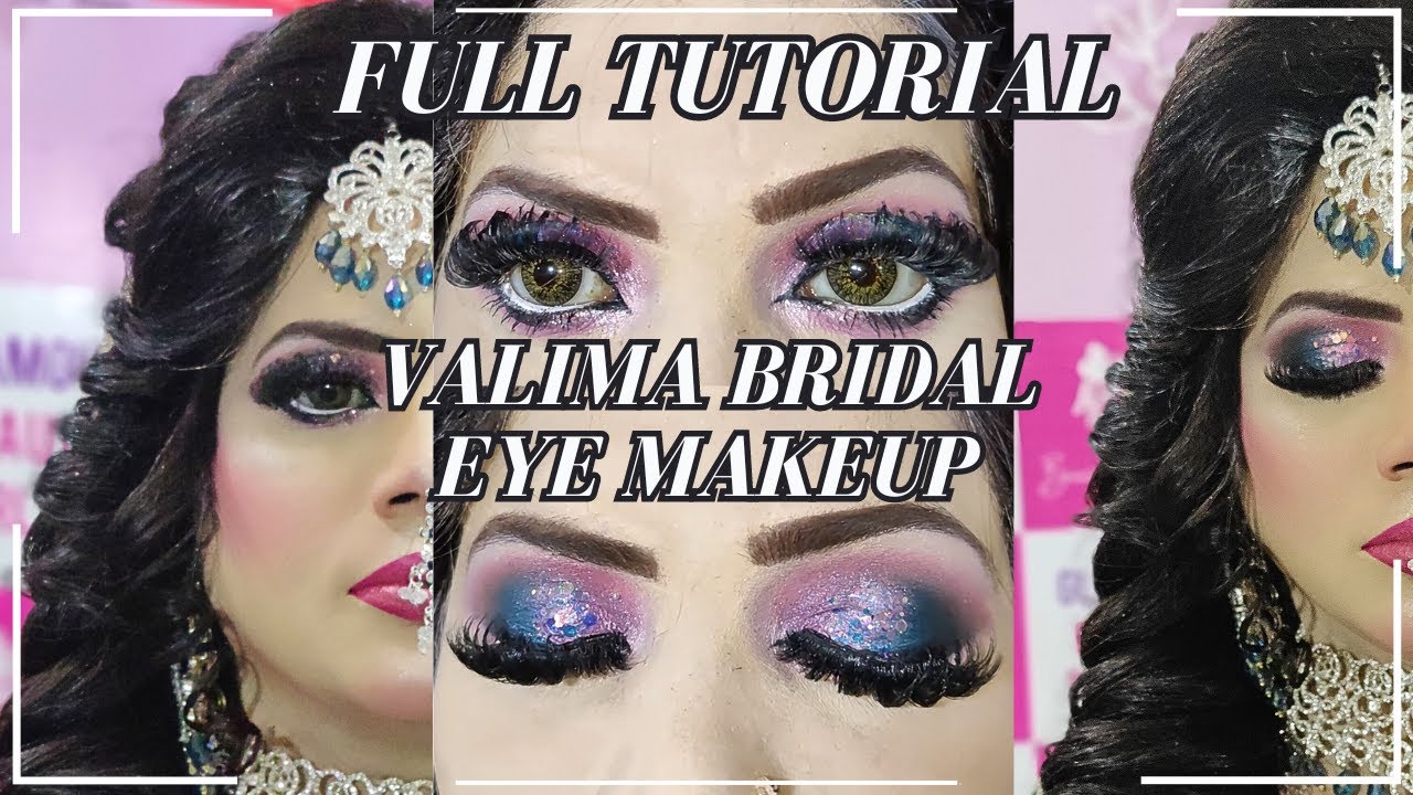 Valima Bridal Eye Makeup Tutorial Eye Makeup Only Learn Easy Step