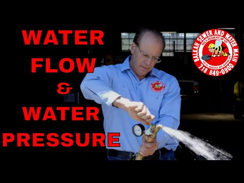 How fast does water flow in pipes?