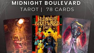 Новинка❗️Обзор колоды «Midnight Boulevard Tarot» 💀🎃💀от из-ва Nimit Publishing, Тайланд.