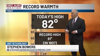 Record high temperature broken Thursday, more record heat likely through early next week