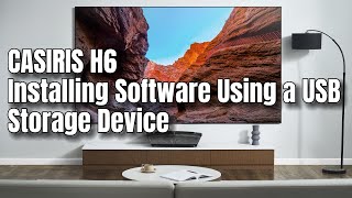 CASIRIS H6-Installing Software to CASIRIS H6 Using a USB Storage Device