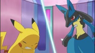 Pikachu vs lucario