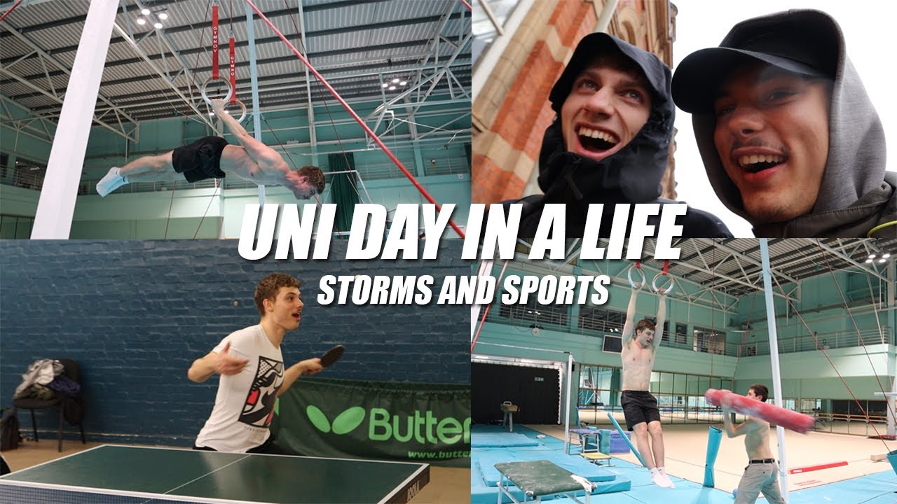 DAY IN A LIFE OF A LOUGHBOROUGH UNI STUDENT - Storms And Sports - YouTube