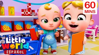 Vamos Al Supermercado | Little World | Canciones Infantiles | Little World En Español