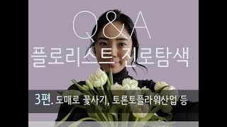 [플로리스트 Q\u0026A3편-마지막] 플로리스트로먹고살수있나요, 꽃구매법 등|캐나다토론토 현직플로리스트 낱이 대답해 드립니다.