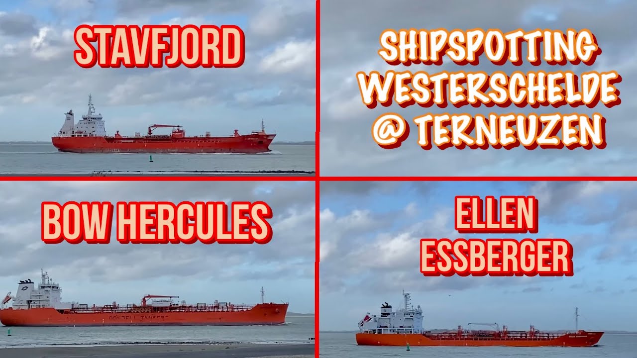 Shipspotting Westerschelde @ Terneuzen - "Ellen Essberger" & "Stavfjord ...