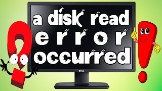 Исправление ошибки A disk read error occurred