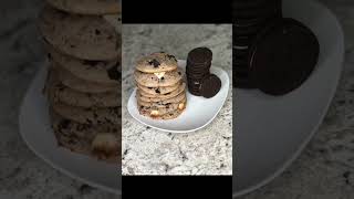 Would you eat these? Cookies \u0026 Cream Cookies😋Click link for full video  #fypシ゚ #tastyfood #trending