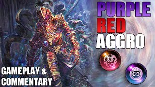 [Zenonzard] Purple Red Aggro Gameplay + Commentary!  Budget Deck racking up wins 👨‍🍳