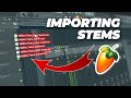 How To Import Stems in FL STUDIO 20 | Mix & Master Setup