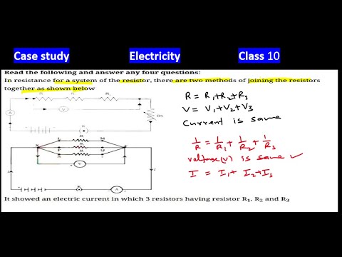 Case Study Class 10 Science Physics | Case Study Based On Electricity ...