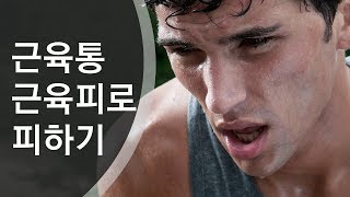 근육통 근육피로 예방 및 푸는 법 - 젖산 제거 호흡법, 마그네슘, 스트레칭의 효과