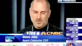Steve Jobs TV interview about iPod Shuffle and Mac Mini 2005