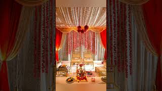 beautiful mandap decor ideas for indian wedding/mandap decoration for wedding/ mandap decor#shorts