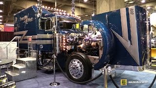 1995 Trans West Amiral Custom Truck - Peterbilt 379 with Caterpillar C15 550hp Engine - Walkaround