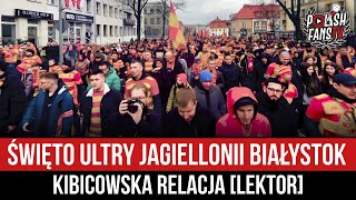 Święto Ultry Jagiellonii Białystok - kibicowska relacja [LEKTOR] (17.02.2024 r.)