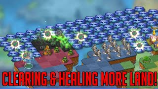 Clearing \u0026 Healing Land (Almost Healed Full Camp) | Merge Dragons