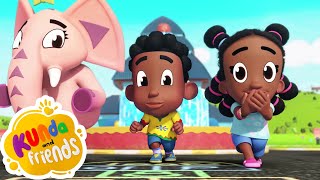 Walking, Running, Hopping | Nursery Rhymes | Kids Cartoons | Songs For Kids | Kunda \u0026 Friends