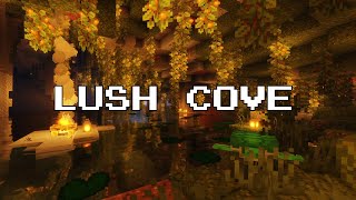 Minecraft Lush Cove || Minecraft music and ambience || w/c418 music