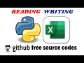 Python Excel Writing And Reading