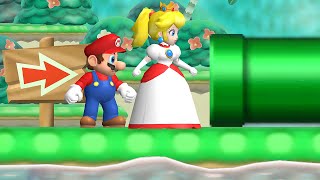 Newer Super Mario World U - 2 Player Co-Op - Walkthrough #02 [100%]