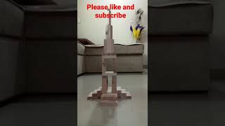 How to make tower with Jenga