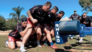 COMPILATION RUGBY SCRUM DRILLS