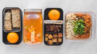 Healthy Meal Prep! Vegan & Gluten Free (Bento Box)