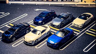 MSZ Diecast versus Tomcia! Toyota Camry, Toyota Supra, BMW Z4!