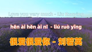 很爱很爱你 - 刘若英.hen ai hen ai ni.Love you very much - Liu Ruoying.Chinese songs lyrics with Pinyin.