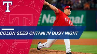 Bartolo Colon gets fellow legend Albert Pujols, rookie legend Shohei Ohtani