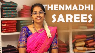 🤩🥰 Thenmadhi saree collection || low budget Thiruvila || #saree #elampillai