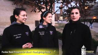 The Purdue Exponent - Purdue Band Prepares for Macy's Thanksgiving Day Parade