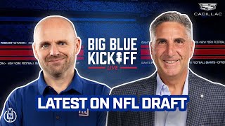 Latest News Surrounding 2024 NFL Draft | Big Blue Kickoff Live | New York Giants