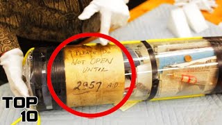 Top 10 Time Capsules From History That Haven't Been Opened Yet | Marathon