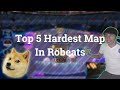 Roblox Robeats | TOP 5 HARDEST MAP (2019)