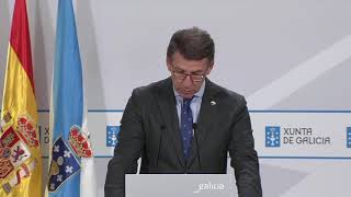 En Directo, Feijoo comparece para dar cuenta de las medidas acordadas en el comité clínico