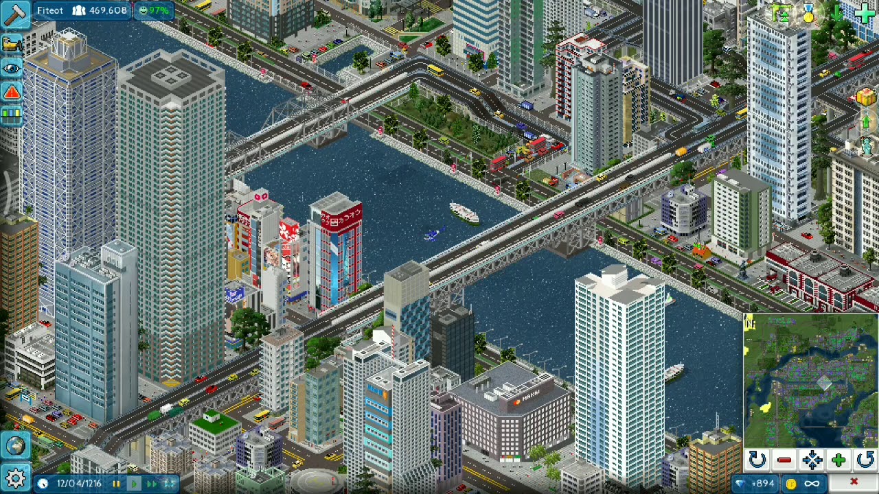 Theotown Realistic City City By The River And Some Of Her Bridges
