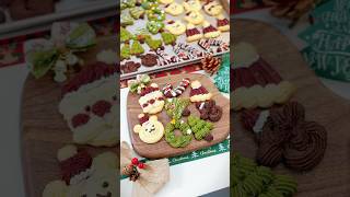 8種造型🎄4個口味🎄快來準備可愛酥脆的聖誕曲奇餅乾吧🎄Christmas cookies recipe  -8 shapes -4 flavors  #baking#christmas