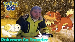 PGTraveler - Wow Fidough Fetch Evt in the snow !!! CH...