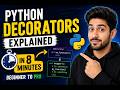 Python Decorators Explained in 8 Minutes | Beginner to Pro