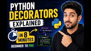 Python Decorators Explained in 8 Minutes | Beginner to Pro