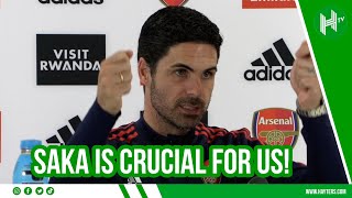 Saka is CRUCIAL for us! | Mikel Arteta on Bukayo Saka contract