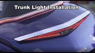 Goldstrike LED Trunk Light Installation for Gold Wing